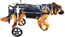 大型犬用車椅子 後ろ足用 調節可能サポート 大型ペット犬用車椅子 リハビリテーション 2輪 犬用車輪 15〜30kgの犬用 (A XL)