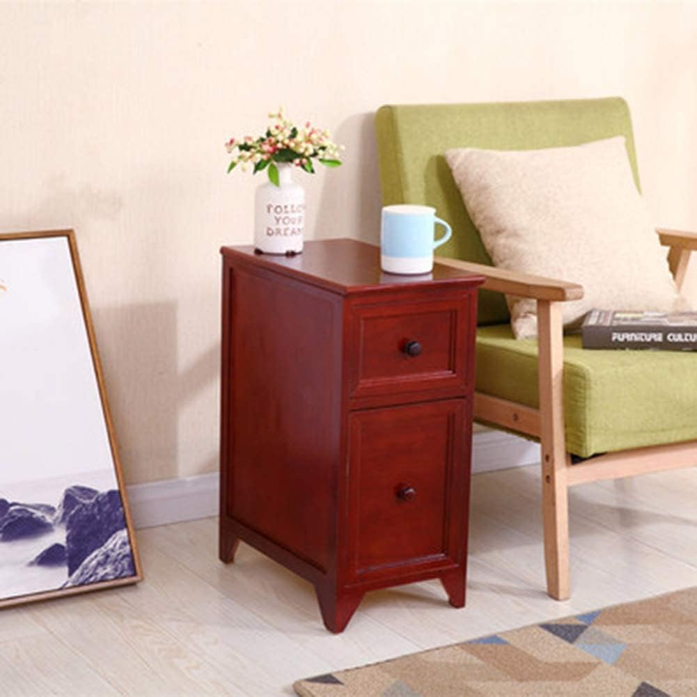 超狭いベッドサイドテーブル ベッドサイドテーブル ベッドルーム リビングルーム モダン ミニマリスト クローク 多機能 引き出し収納キャビネット付き ホワイトチェスト 寝室