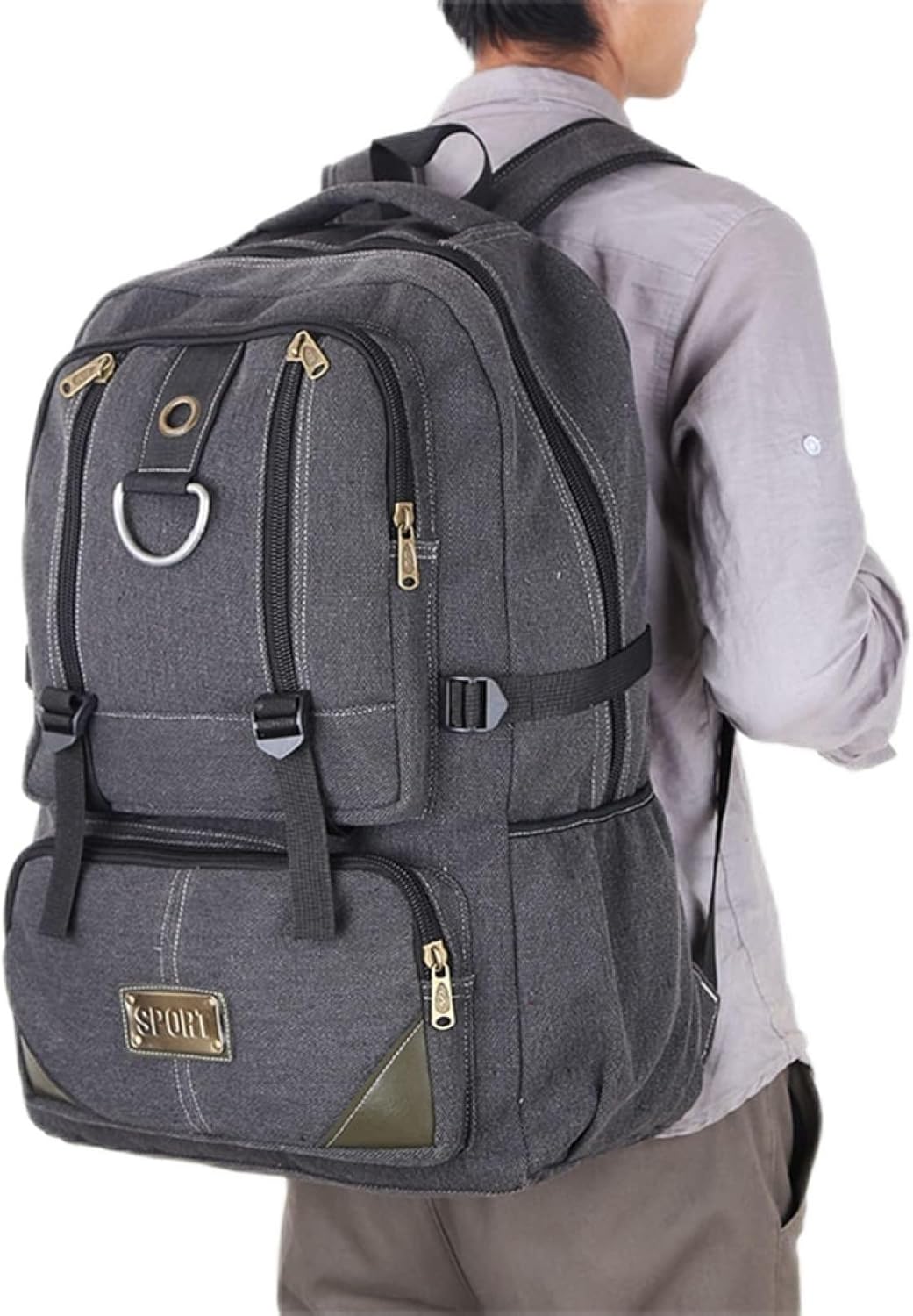 登山リュック 50L 登山バッグ 大容量 リュックサック 撥水・防汚 バックパック ザック 通気性 超軽量 ..