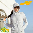 冷感&UVカットパーカー ラッシュガード メンズ レディース 夏 ラッシュパーカー 長袖 広いつば ジップアップ UPF50+ 日焼け対策ウェア 速乾 通気性 接触冷感 スポーツ 海水浴 おしゃれ トレンド 日焼け止めの服 gotofunny
