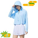 UV パーカー レディース 長袖 ラッシュガード UVカット アウター 女性 接触冷感 指穴 つば ジップアップ サムホール付き 大きいサイズ トップス 体型カ...