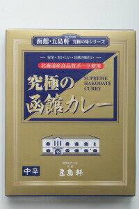 五島軒 公式 究極の函館カレー2個入 レトルトカレー 高級 ポーク ネコポス便 レトルト ポスト投函 カレー 6セット以上宅配便 御歳暮 2