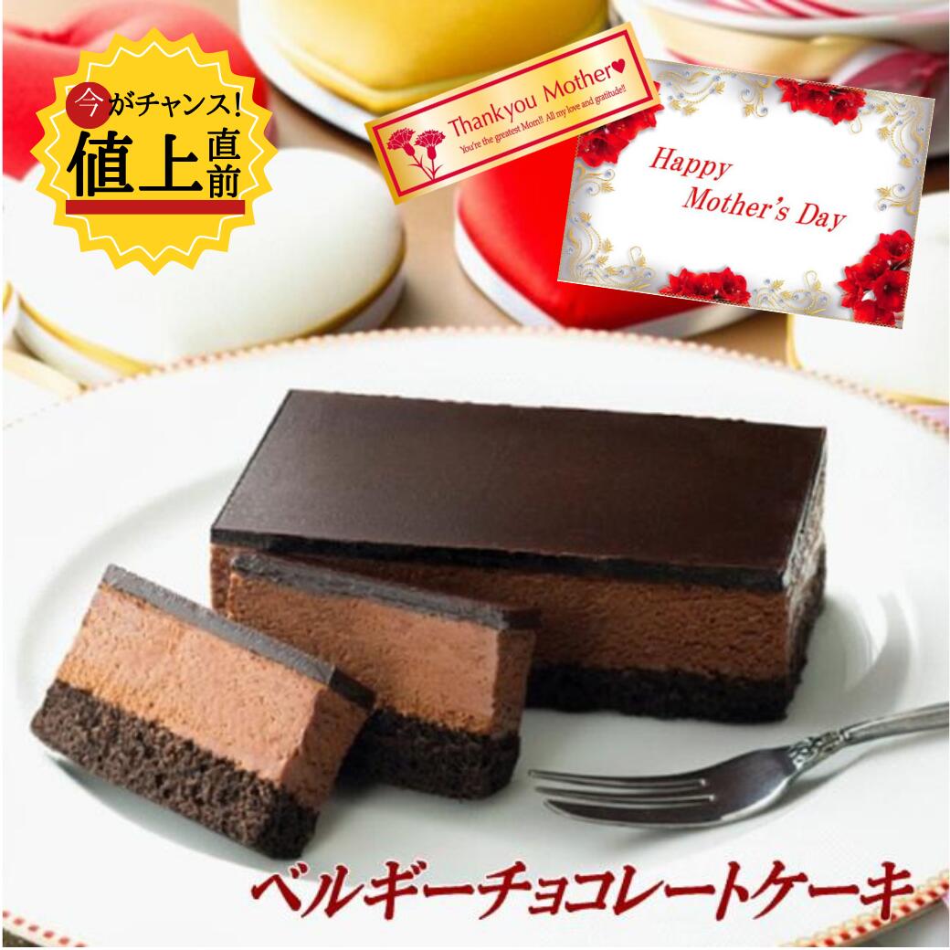 Rakuten - 【値上げ前の今がチャンス】五島軒 公式 ベルギーチョコレートケーキ 函館 五島軒 ギフト ベルギーチョコレート 冷凍 スイーツ 母の日ギフト 早割 御歳暮 ホワイトデー お返し 誕生日