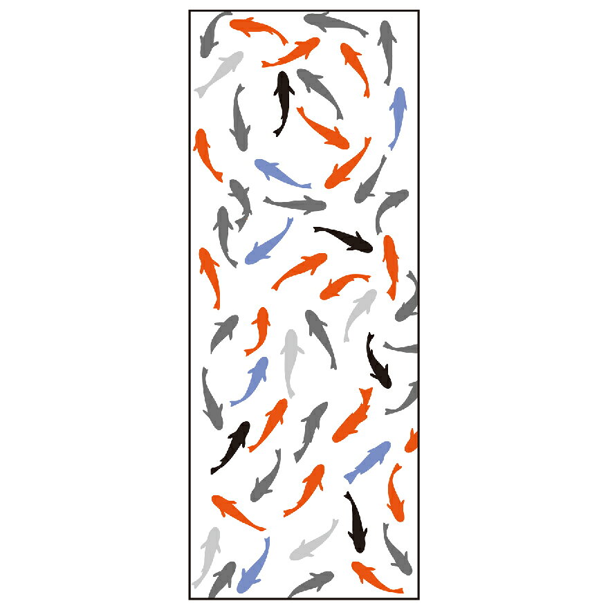 てぬぐいとしてはもちろん、季節感あふれるインテリアとしても好評です。 ◆サイズ：約35cm×90cm (布の伸縮により多少の誤差があります)端を縫わない ”切りっぱなし” 仕様の、昔ながらのてぬぐいです。 ・ほつれは自然と止まりますので、適宜ハサミでカットしながらお使いください。◆素材：綿100％ 【注意事項】・色合いはご覧頂く環境によって印象が異なる場合があります。・濃色は色落ちする場合がありますので、単独での手洗いを推奨しております。・塩素系漂白剤はご使用にならないようお願いします。 ・濡れたまま重ね合わせたりすると色が滲む場合がありますのでご注意ください。・素材の特性上、洗濯をすると多少縮みます。