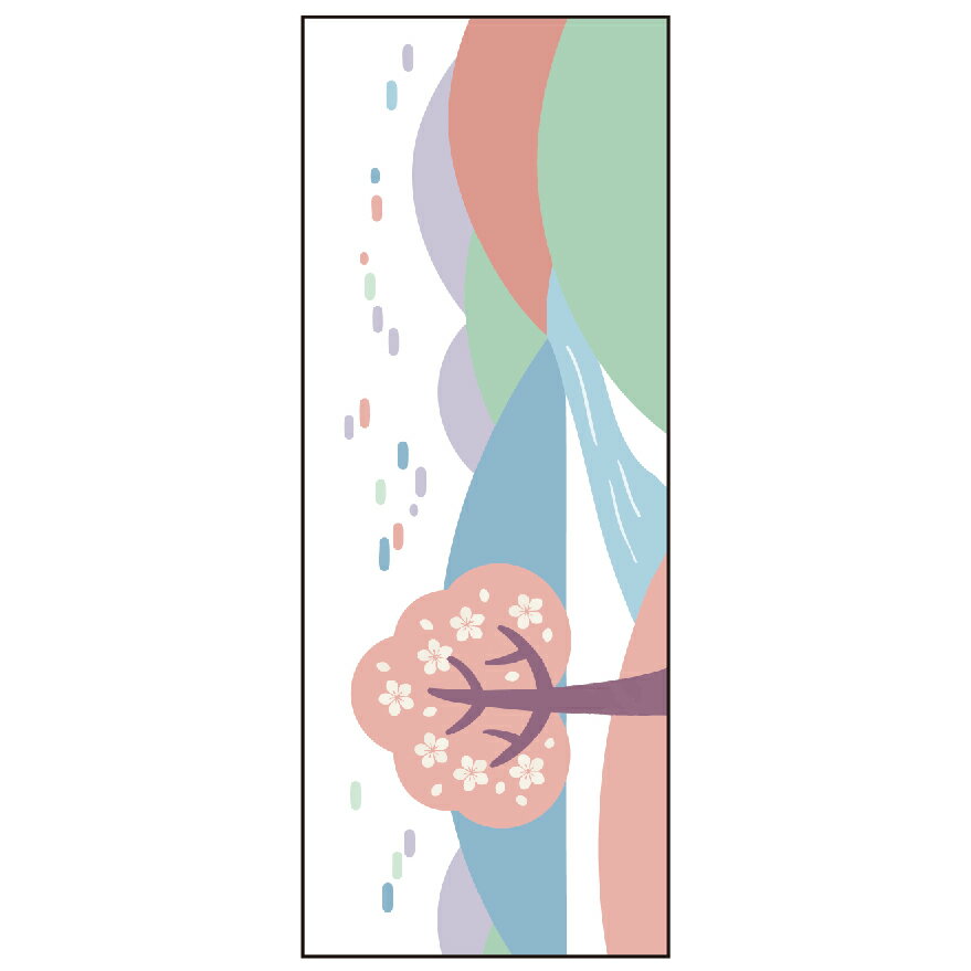 てぬぐいとしてはもちろん、季節感あふれるインテリアとしても好評です。 ◆サイズ：約35cm×90cm (布の伸縮により多少の誤差があります)端を縫わない ”切りっぱなし” 仕様の、昔ながらのてぬぐいです。 ・ほつれは自然と止まりますので、適宜ハサミでカットしながらお使いください。◆素材：綿100％ 【注意事項】・色合いはご覧頂く環境によって印象が異なる場合があります。・濃色は色落ちする場合がありますので、単独での手洗いを推奨しております。・塩素系漂白剤はご使用にならないようお願いします。 ・濡れたまま重ね合わせたりすると色が滲む場合がありますのでご注意ください。・素材の特性上、洗濯をすると多少縮みます。