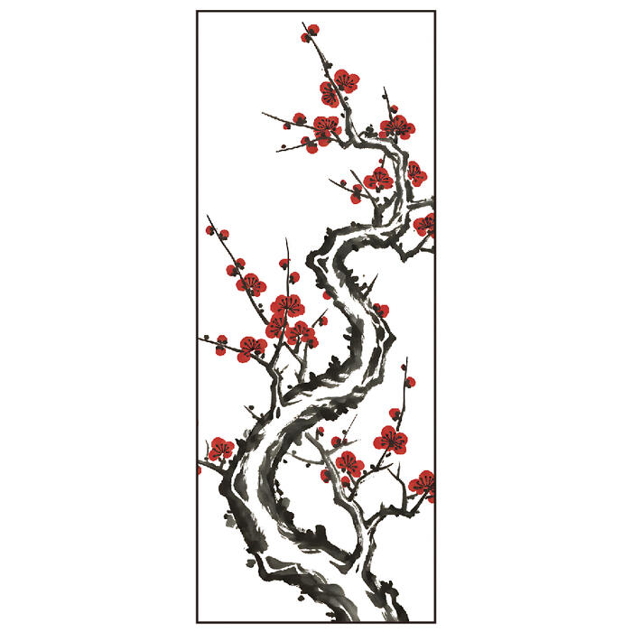 てぬぐいとしてはもちろん、季節感あふれるインテリアとしても好評です。 ◆サイズ：約35cm×90cm (布の伸縮により多少の誤差があります)端を縫わない ”切りっぱなし” 仕様の、昔ながらのてぬぐいです。 ・ほつれは自然と止まりますので、適宜ハサミでカットしながらお使いください。◆素材：綿100％ 【注意事項】・色合いはご覧頂く環境によって印象が異なる場合があります。・濃色は色落ちする場合がありますので、単独での手洗いを推奨しております。・塩素系漂白剤はご使用にならないようお願いします。 ・濡れたまま重ね合わせたりすると色が滲む場合がありますのでご注意ください。・素材の特性上、洗濯をすると多少縮みます。