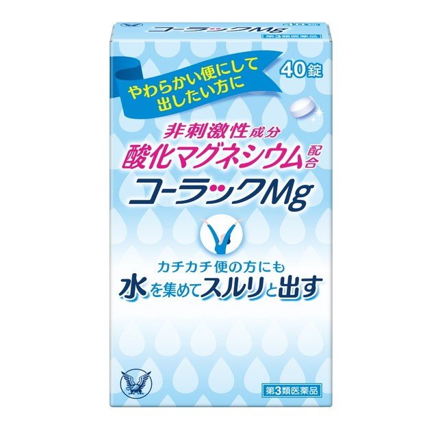 「大正製薬」コーラックMg40錠「第3類医薬品」