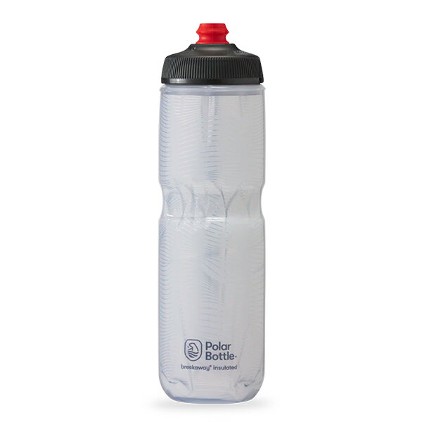 POLAR BOTTLE (|[ {g) Breakaway Insulated JERSEY KNIT@(24oz [W)@White