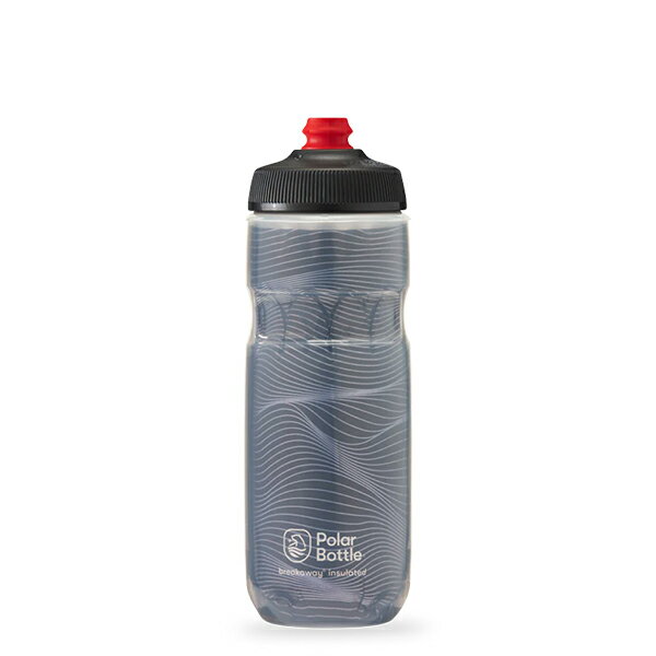 POLAR BOTTLE (|[ {g) Breakaway Insulated JERSEY KNIT@(20oz X[)@Charcoal