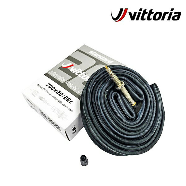 vittoria(ヴィットリア) スタンダード ブチルチューブ 700x20-28C 仏式48mmRVC