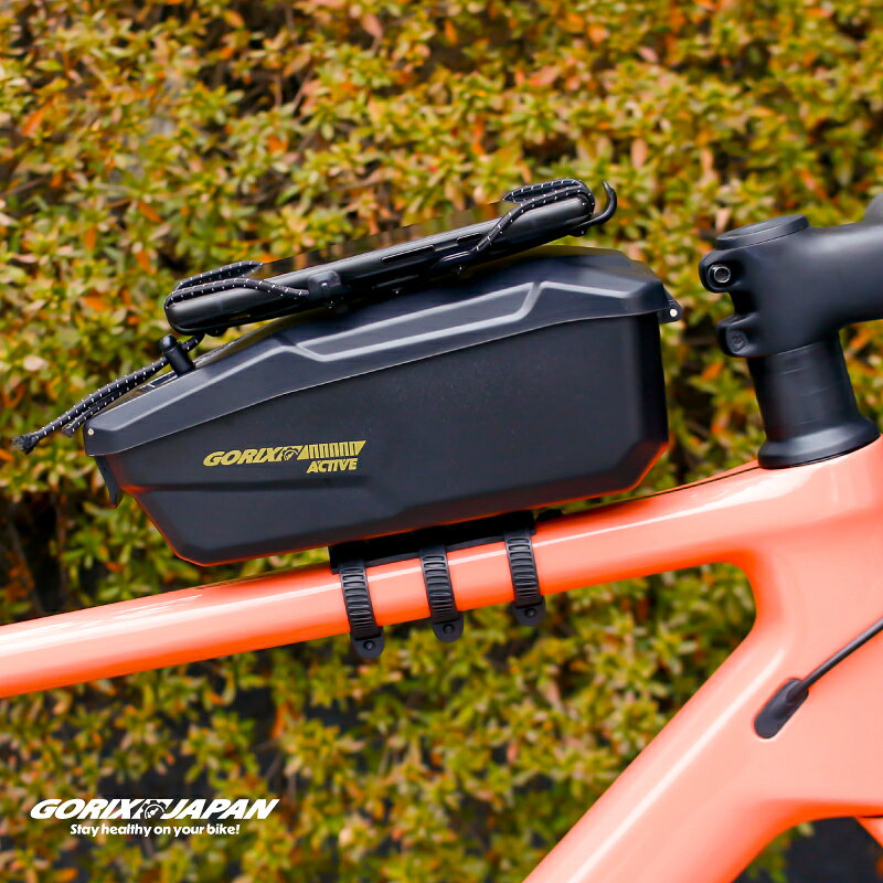 【ポイント10倍】ゴリックス トップチューブバッグ 自転車 スマホマウント [ 防水/...