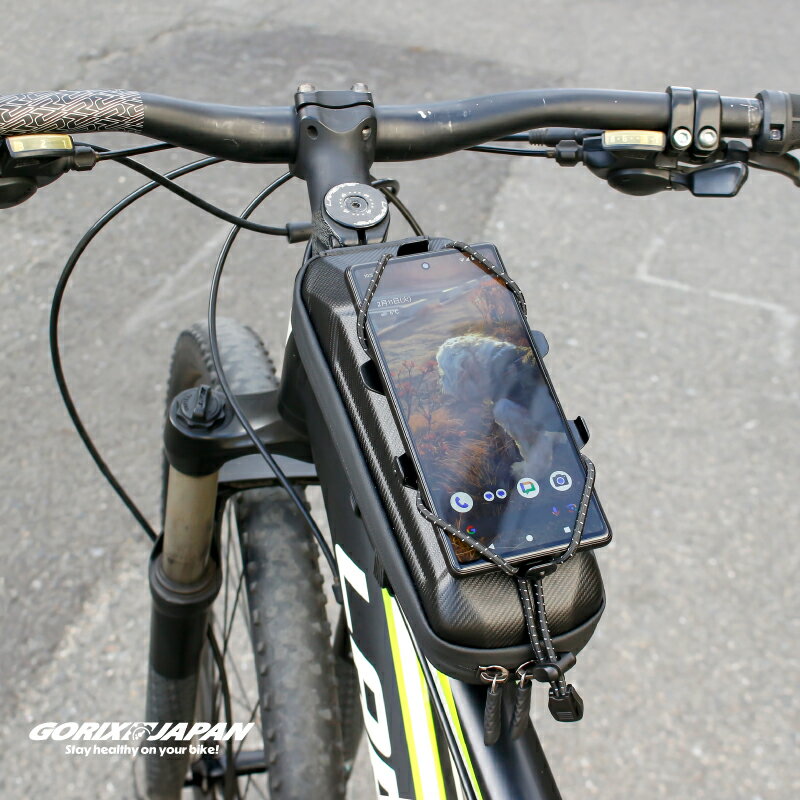 GORIX ����å��� �ȥåץ��塼�֥Хå� ��ž�� MTB���� ���ޥۥޥ���� eMTB ������ �礭�� ��곰�� [ �ɿ� / �����׷�˶��� / �ѵ��� ] ��ʪ��Ǽ �ե졼��Хå� �������Х��� ��ž�֥Хå� �Хå� (active T50)