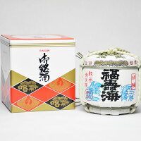 福寿海 1升樽 上撰 1800ml 菰樽（こもだる） 日本酒 鳥取 地酒 ギフト お歳暮 父の日 お中元 中川酒造