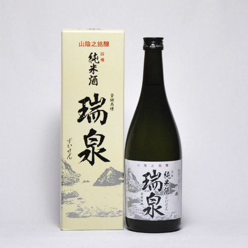 （あす楽）瑞泉 純米酒 720ml 箱付 日本酒 鳥取 地酒 ギフト お歳暮 父の日 お中元