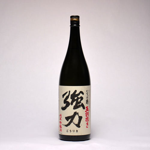 いなば鶴 純米吟醸 五割搗き強力(ごうりき) 1800ml 日本酒 鳥取 地酒 ギフト お歳暮 父の日 お中元 中川酒造