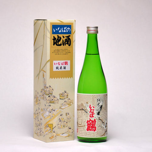 いなば鶴 特別純米酒 720ml 箱付 日本