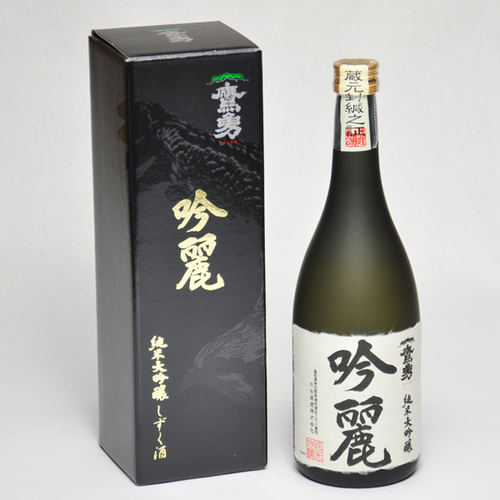 鷹勇 純米大吟醸 吟麗(しずく) 箱付 720ml 要冷蔵 日本酒 鳥取 地酒 ギフト お歳暮 父の日 お中元 大谷酒造