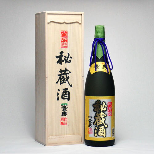 クライマックスセール再値下げ 鷹勇 秘蔵酒 木箱入 1800ml ギフト 日本酒 鳥取 地酒 ギフト お歳暮 父の日 お中元 プレゼント用におすすめ Web限定 Khappykombucha Com