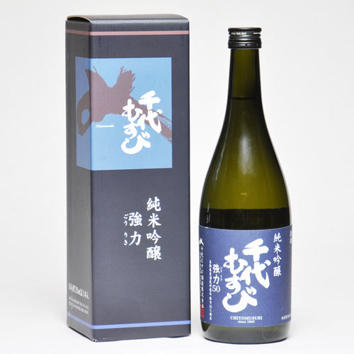 千代むすび 純米吟醸 強力（ごうりき）50 720ml 箱入 日本酒 鳥取 地酒 ギフト お歳暮 父の日 お中元