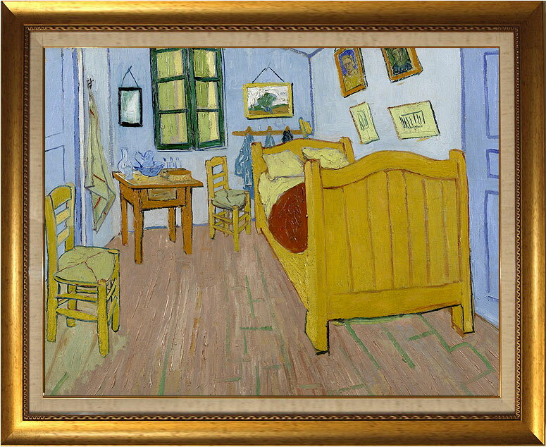 【特別仕様版】プリキャンバス複製画・立体仕上げ大型サイズ額縁（P15号）付き