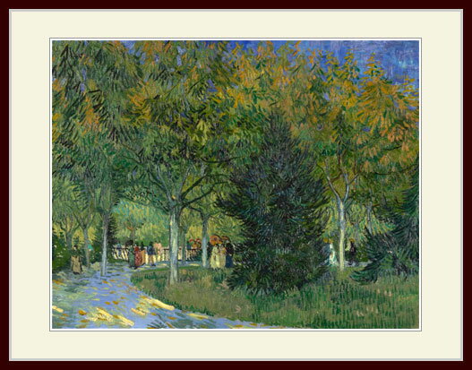ゴッホ・「Path in the park」