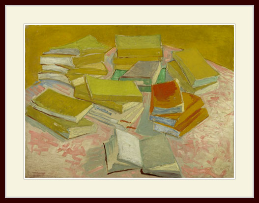 乐天商城 - ゴッホ・「Piles of French novels」