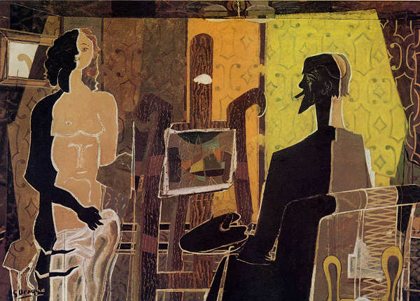 プリキャンバス複製画・ギャラリーラップ仕上げ（6号サイズ)