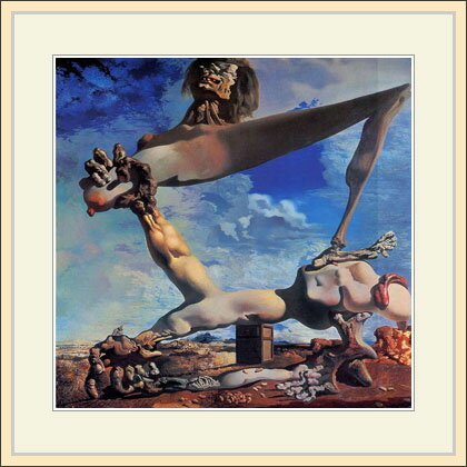 ダリ・「ゆでたインゲン豆のある柔らかい構造：内乱の予感」 2