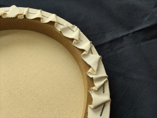 楕円張りキャンバス