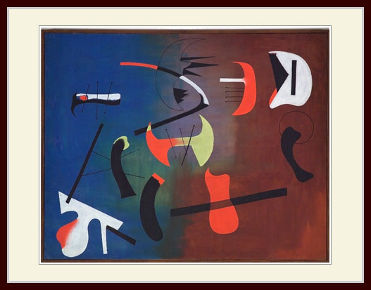 樂天商城 - ミロ・「Composition-(Painting)」