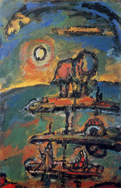 プリキャンバス複製画・ギャラリーラップ仕上げ（6号サイズ)