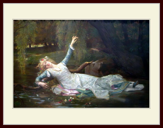 乐天商城 - Alexandre Cabanel「Ophelia」