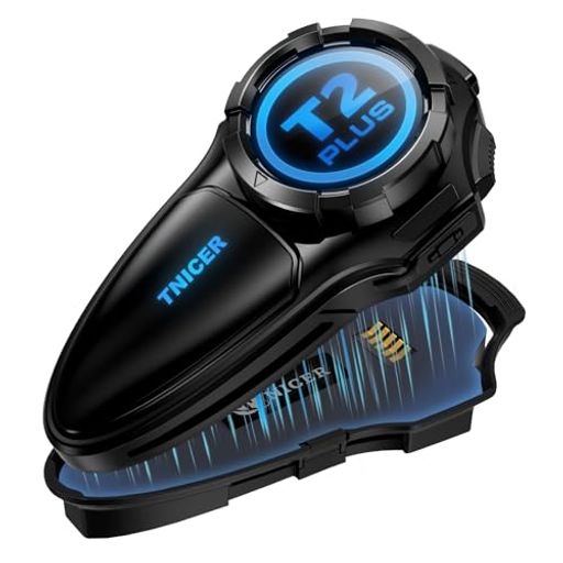 【Mesh 3.0メッシュ通信搭載】T2 PLUS バイクインカムのMESH通信機能は、最大10人までのライダー同士が同時に通信できるという画期的な特長を持っています。接続は極めて簡単です。全T2の電源を入れ、すべてのインカムの「電源ボタン」を短く押すだけで、自動的に接続されます。メッシュ通信モードでは、ライダーが隊列を変更したり、障害物に遭遇して通信が途絶えたりしても、チーム内の他の は、新しい通信アーキテクチャを迅速に形成し、影響を受けることなく信号を迅速かつ正確に送信できます。これにより、チーム内の全てのライダーが安心して協力し合うことができ、チーム内の各ライダー間のつながりを無傷かつ強固に保つことができる。電源ボタンを2回短押し(ブルーインジケーター点灯)でMESH通話から退出、同様に2回短押し(ブルーインジケーター点灯)でMESH通話へ再参加できます。 【スマートAPPで快適・安全なライディングを実現】インカムバイク用 デュアルチップ は、完全新開発のスマートフォンAPPに対応。