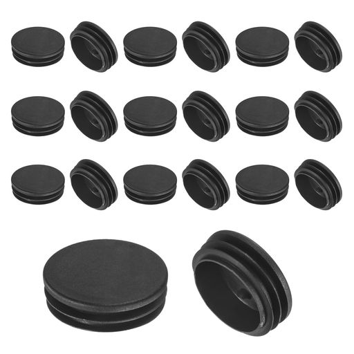 MMETERXITY20個入り丸形プラスチックホールプラグ1.89”(48mm)プラスチックチュービングエンドキャップ..
