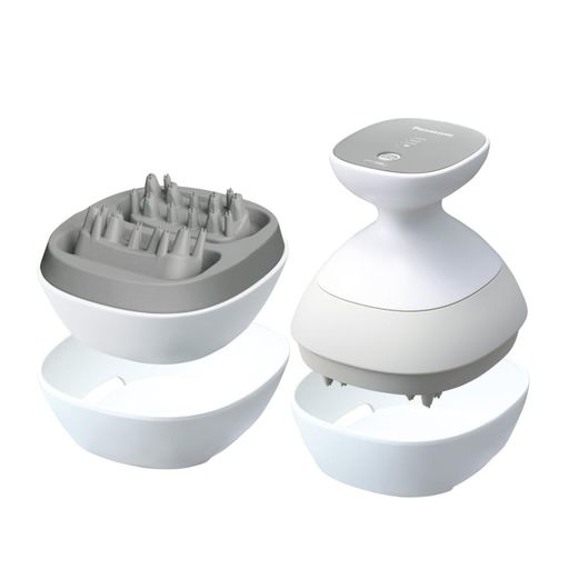 パナソニック頭皮エステリフトモード密着もみ出しブラシストレッチブラシスピード3段階シルバー調EH-HE..