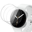 ForSamsungGalaxyWatch844MMガラスフィルム強化ガラス保護フィルムYANMONGI旭硝子製素材耐衝撃高感度タッチ高透過率指紋防止気泡レス貼...