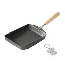 J-kitchensフライパン匠玉子焼きナノエンボス加工ガスIH対応日本製オリジナルTシャツ型缶オープナー付