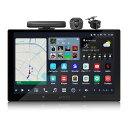 ATOTOOUT2DINディスプレイオーディオ9インチ、QLEDAndroid8GB+128GB、無線CarPlay/Android