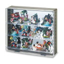 伊勢藤(ISETO)フィギュアケースコレクションケースK606(壁掛けタイプ)クリアブラック幅36.0x奥行き10.2x高さ31.8cm日本製大型アクリル壁掛けショーケースコレクション透明I-254