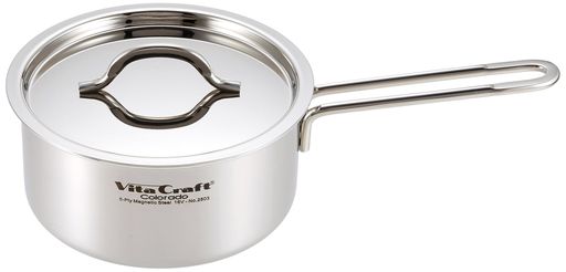 ビタクラフト 片手鍋 コロラド 2.2L 18cm 2503 シルバー