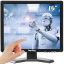 SUPRLIPY15インチタッチスクリーンモニター1024X768HDMIVGAAVUSBBNC対応10ポイント静電容量タッチTFTLEDモニターノートPCBOXPS5/PS4SWITCHPOSシステム用