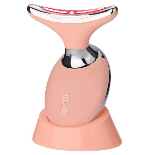 美顔器ems美顔かっさ7色光エステ美顔ローラー1台多役温熱振動多機能美顔器口元首元フェイスケアボディ..