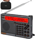 ZHIWHIS高性能マルチバンドラジオエアバンド受信機FM/AM/SW/AIR/UHF/VHF懐中電灯/SOSアラーム/ラジオ録音/APPコントロール/Bluetooth/MicroSDカード対応/タイマー/USB-C充電式/技適取得済