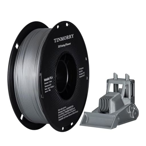 フィラメントPLA1.75mm【TINMORRY】メタリックPLA3Dプリンターフィラメント1.75mm1Kgメタル・シルバー(..