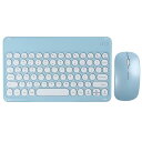 Bluetoothキーボードマウスセット無線ワイヤレスiPad対応キーボード小型薄型コンパクト可愛いキーボードUSB充電式簡単接続英語配列静音マウス3段階dpi...