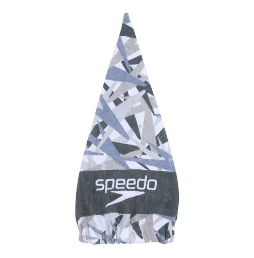 Speedo(スピード)タオルStackTowelCapスタックタオルキャップ水泳ユニセックスSE62006ブラックFREE
