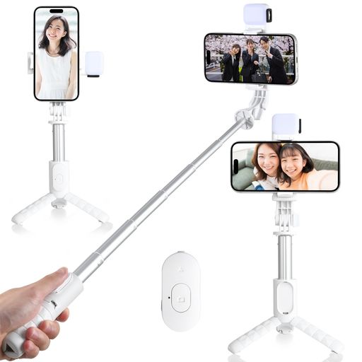 自撮り棒スマホ三脚補助光が付属していますスマホスタンドじどり棒長い【業界超ミニ·安定モデル】三脚/一脚セルカ棒ロング6段階伸縮コンパクトIPHONE&ANDROIDに対応軽量 自撮り棒スマホ三脚補助光が付属していますスマホスタンドじどり棒長い【業界超ミニ·安定モデル】三脚/一脚セルカ棒ロング6段階伸縮コンパクトIPHONE&ANDROIDに対応軽量