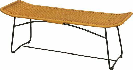 エイアイテック(AITECH)ラタンベンチ幅120cmブラウンEK-12BCBR