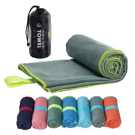 4Monsterスポーツタオルマイクロファイバーコンパクト速乾ジムタオルスイミング