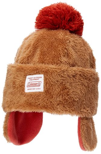 [Coleman]Kidsキッズボアウィンターキャップ430-0011ベージュ53~55cm